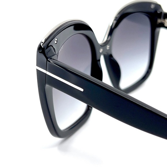 NEW!!! TOM FORD Chantalle Sunglasses TF944 01B Authentic - Picture 8 of 12